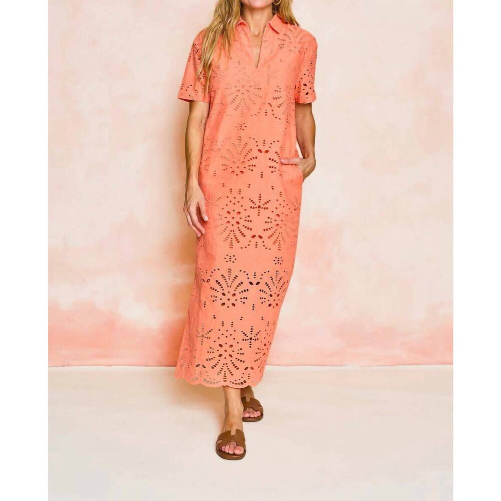 NEW SHERIDAN FRENCH reese dress in melcon glow eyelet